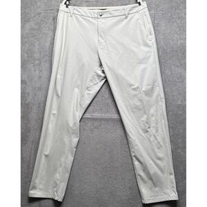 Lululemon Commission Pants Men's 36 Tan Slim Fit Tech Chino Golf‎ Office Stretch